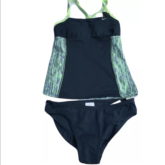 NIKE Women Swimwear 2 Piece Set Small - Picture 1 of 3